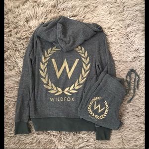 WILDFOX logo sweatsuit